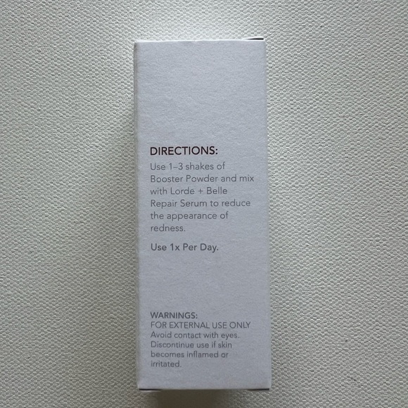New Never Opened Lorde + Belle Redness Relief Booster (E3) - Picture 3 of 4